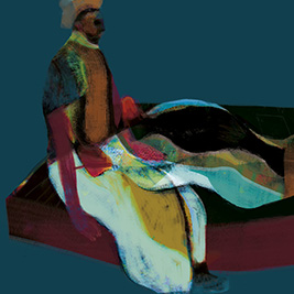 el trompetista y la barca